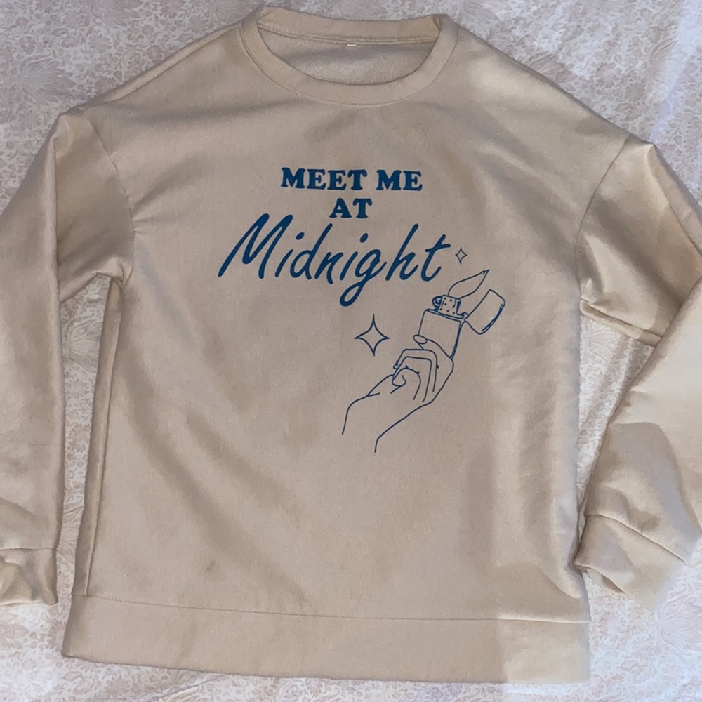 Taylor Swift NEW Meet me at Midnight Crewneck